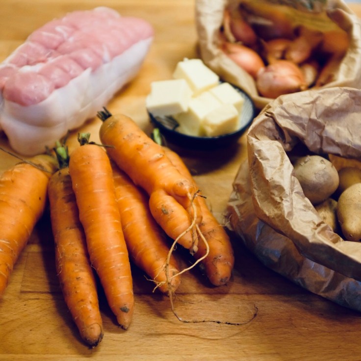 Veau, Cocotte, Pommes de terre, Carotte, Echalotes, Recette, Blog