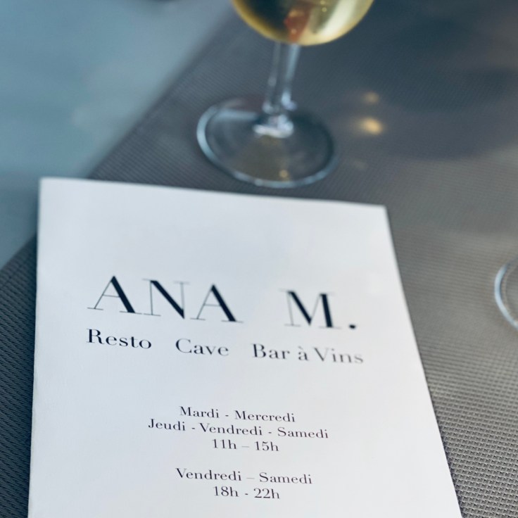 ANA M. Bar à vins Restaurant Vin naturels Blois Vallée de la Loire Loire Valley Wine Avis Blog