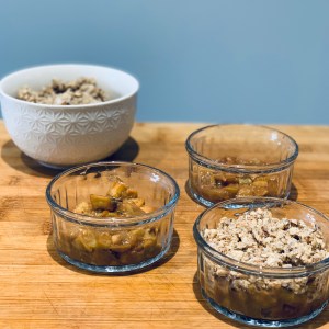 Crumble - rhubarbe - blog - recette