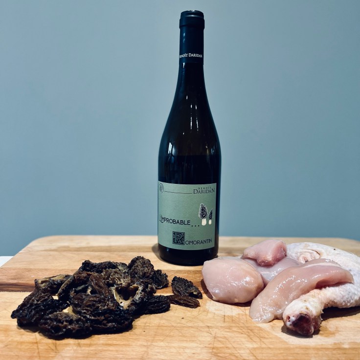 Recette Blog Poulet au vin jaune et morilles