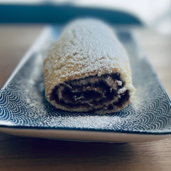 Biscuit roulé à la pâte à tartiner